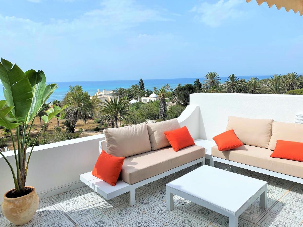 Roof Pied Dans L'eau Panoramic View, 80 Meters From Seaside الحمامات